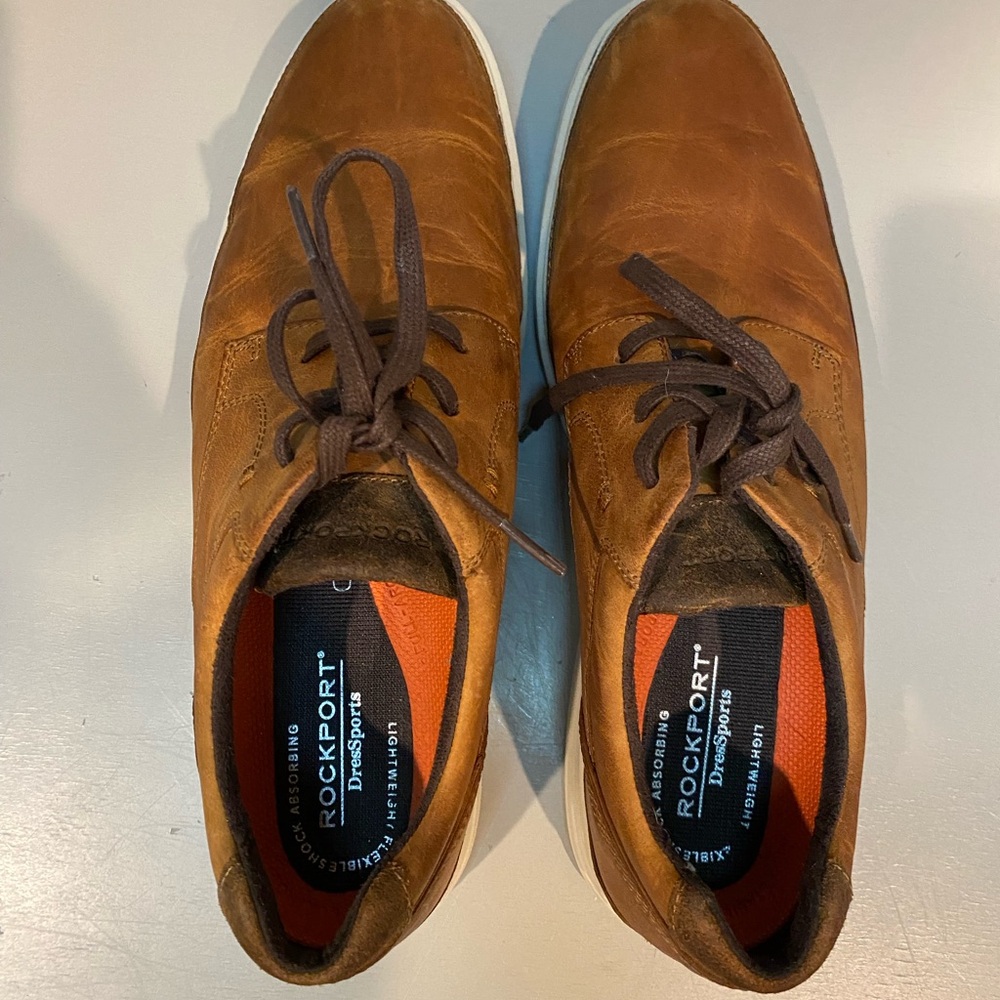Rockport Men’s Dressports 2 Go Plain Toe Oxford Size 10 - Picture 6 of 7